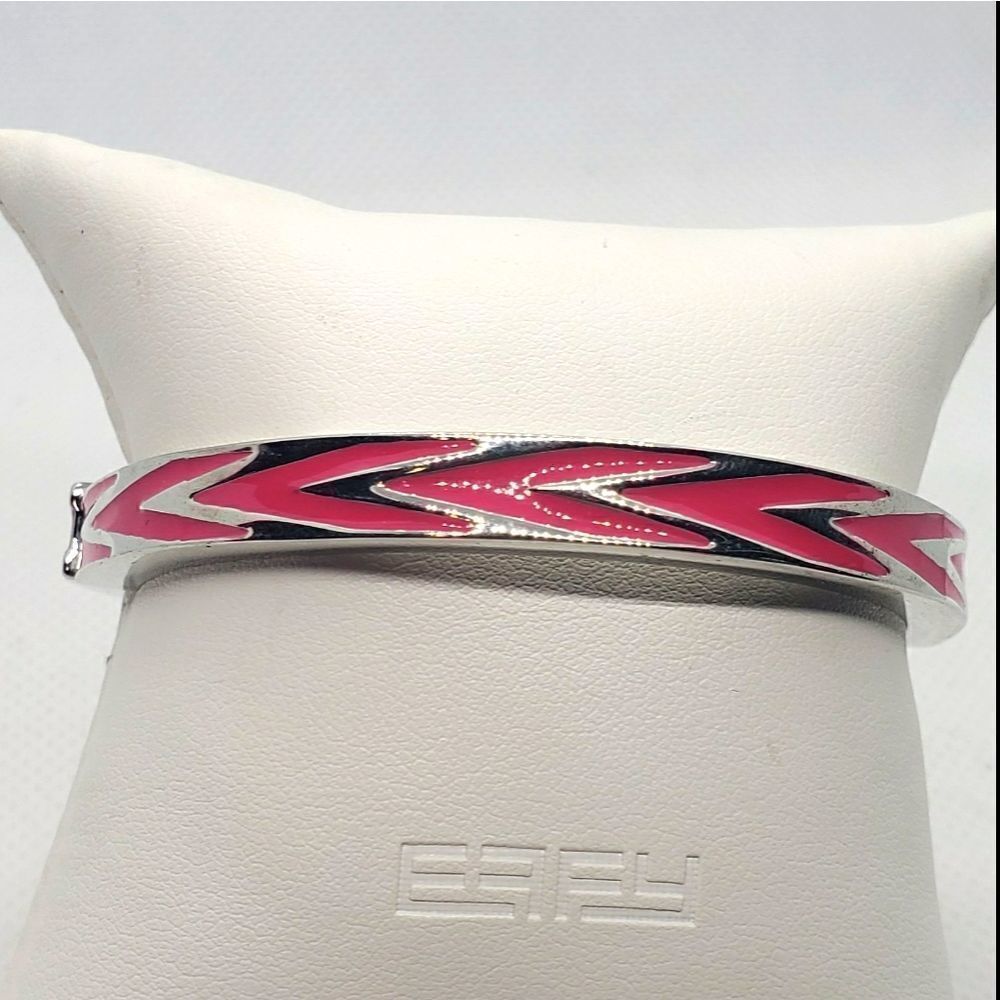 Lia Sophia Pink & Silver Tone Bracelet